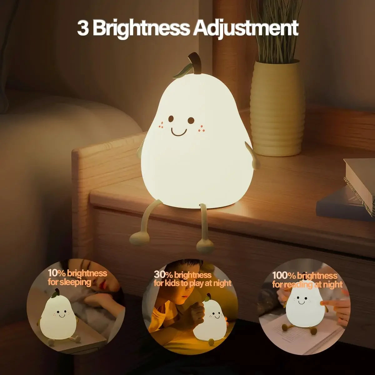 Squishy Pear Light