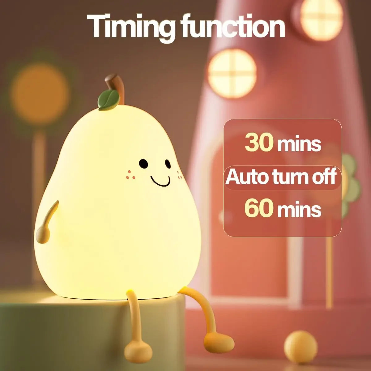Squishy Pear Light