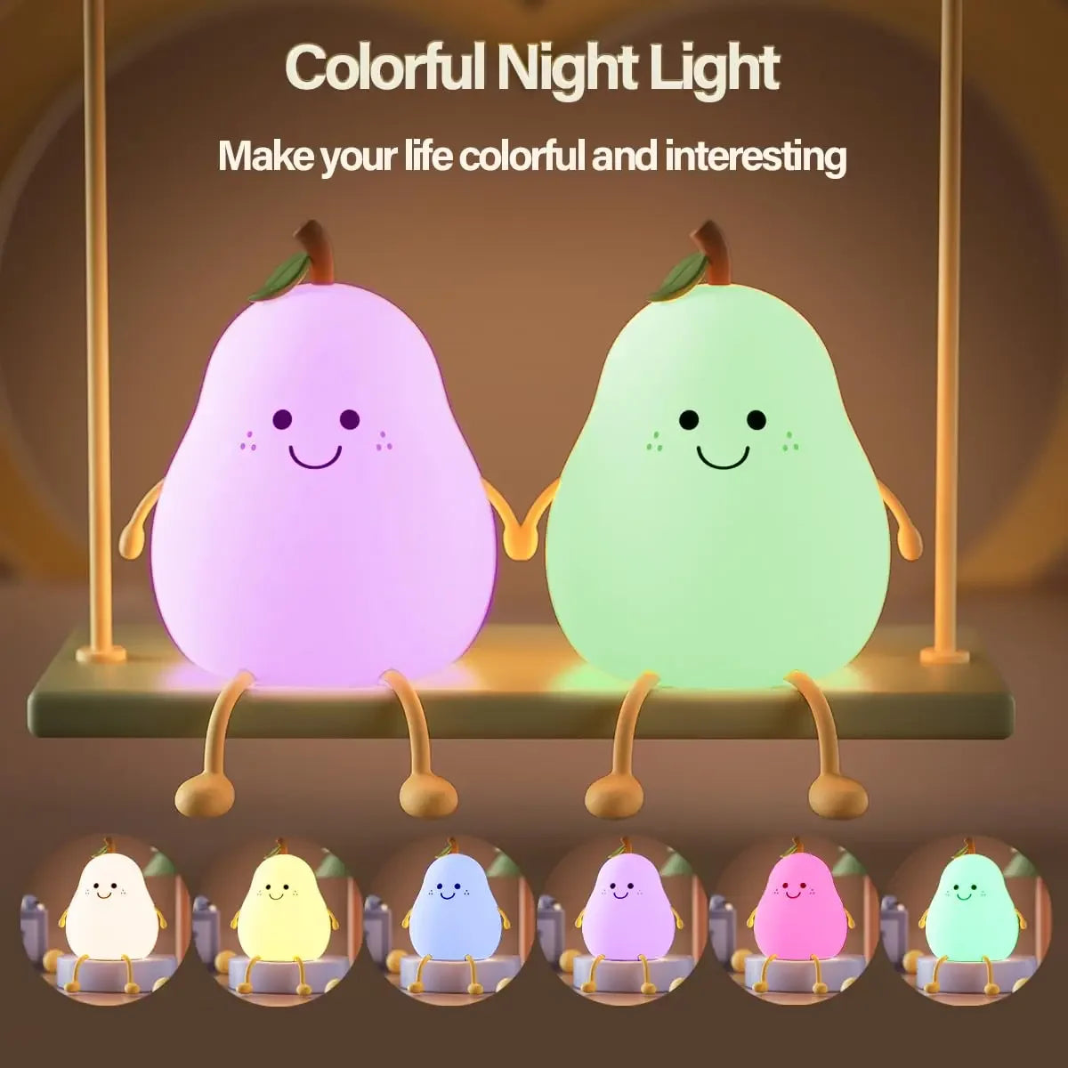 Squishy Pear Light